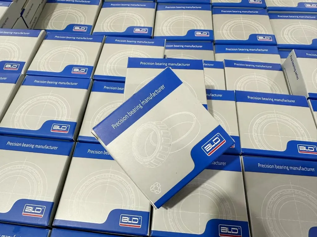 BLD branded bearing retail cartons