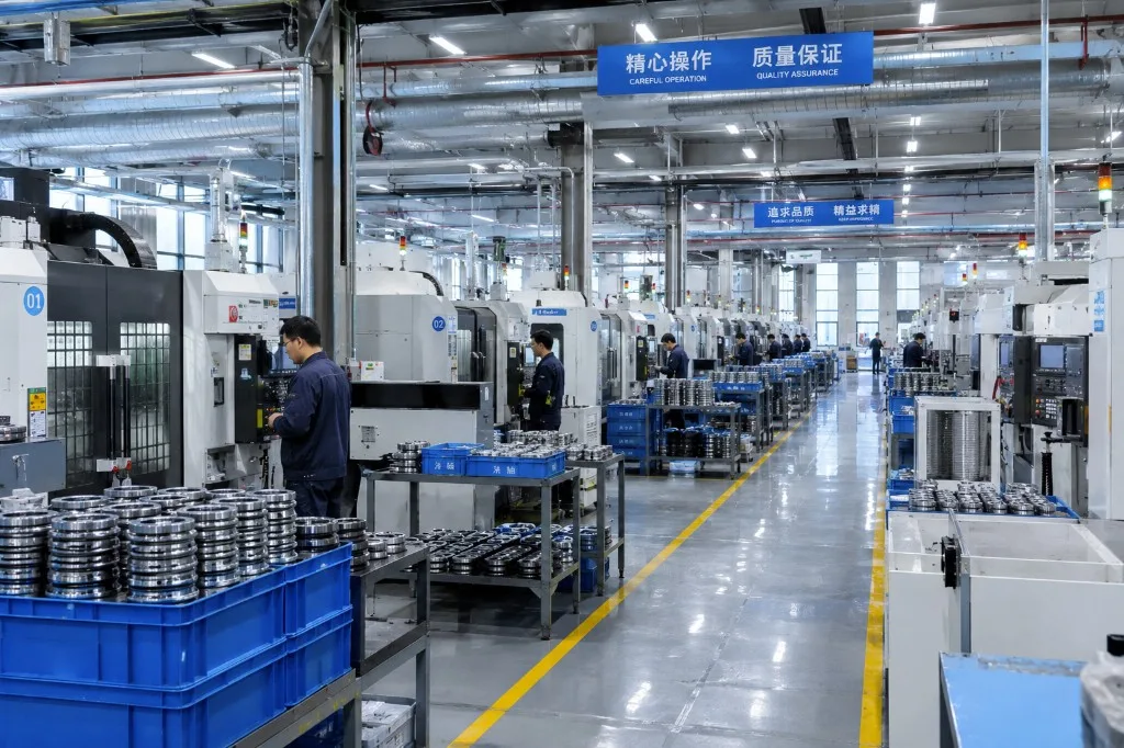 Modern manufacturing facility